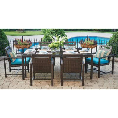 Sunbrella 7 deals piece dining set