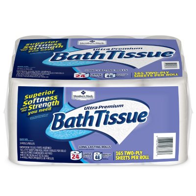 Members Mark Bath Tissue (24 ct.) Sam's Club