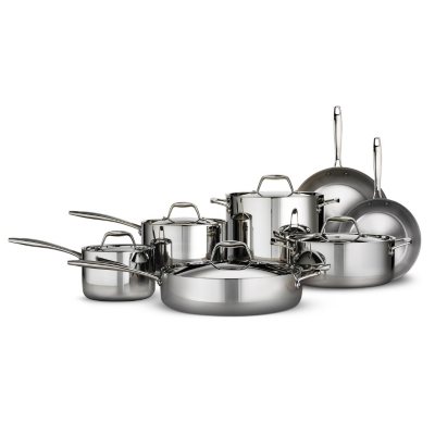 Ninja EverClad 12-Piece Tri-Ply Commercial-Grade Stainless Steel Cookware -  Sam's Club