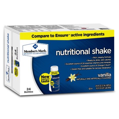 MM NUTRITIONAL SHAKE 24CT Sam's Club