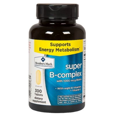 Members Mark Super B Complex Dietary Supplement 300 Ct