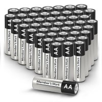Member's Mark Alkaline AA Batteries 48-Pack Deals