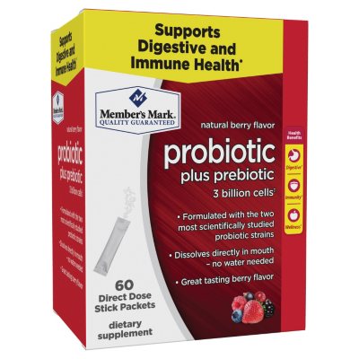 Member's Mark Probiotic plus Prebiotic (60 ct.) - Sam's Club