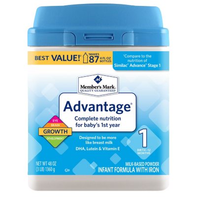 Sam's club similac store advance