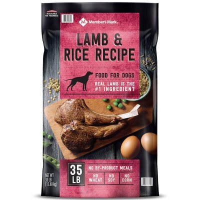 lamb rice dog food