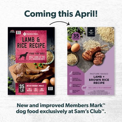Member's Mark Exceed Dry Dog Food, Lamb & Rice (35 lbs.) - Sam's Club