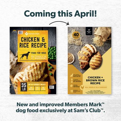 Member's Mark Exceed Dry Dog Food, Chicken & Rice (35 lbs.) - Sam's Club