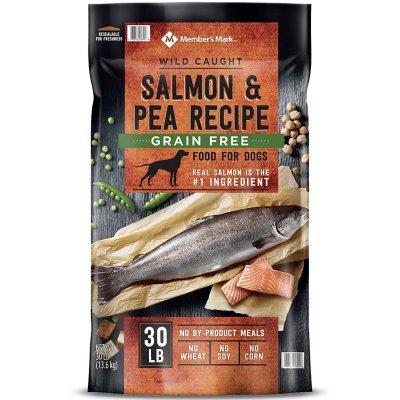 Dry Dog Food, Wild-Caught Salmon \u0026 Peas 