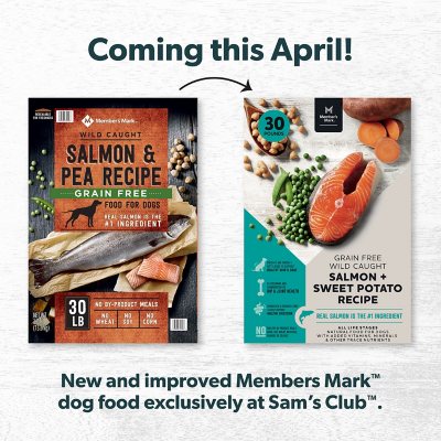 member's mark dog food salmon review