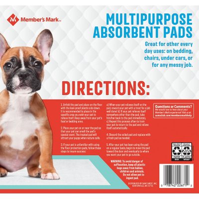 Simple Solution Dog Training Pads 23 x 24 in 100 count Free Shipping 
