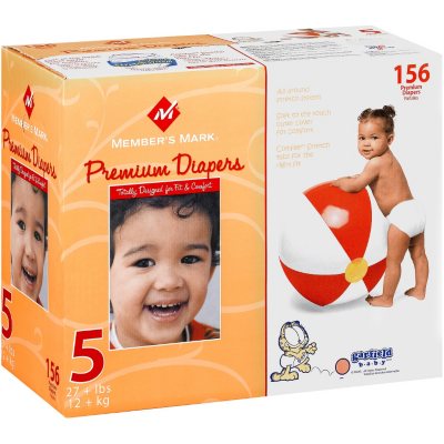 Members mark best sale diapers size 1