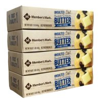 Member's Mark Unsalted Sweet Cream Butter (4 oz. Western-Style Sticks, 16 ct.)