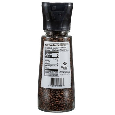 Black Peppercorns Grinder (Small)