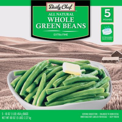 Member's Mark Whole Green Beans (16 oz. pouches, 5 ct.) - Sam's Club