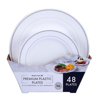 Disposable plastic hotsell party plates