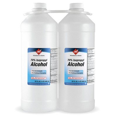 Swan® 70 Rubbing Alcohol 2/32oz bottles Sam's Club