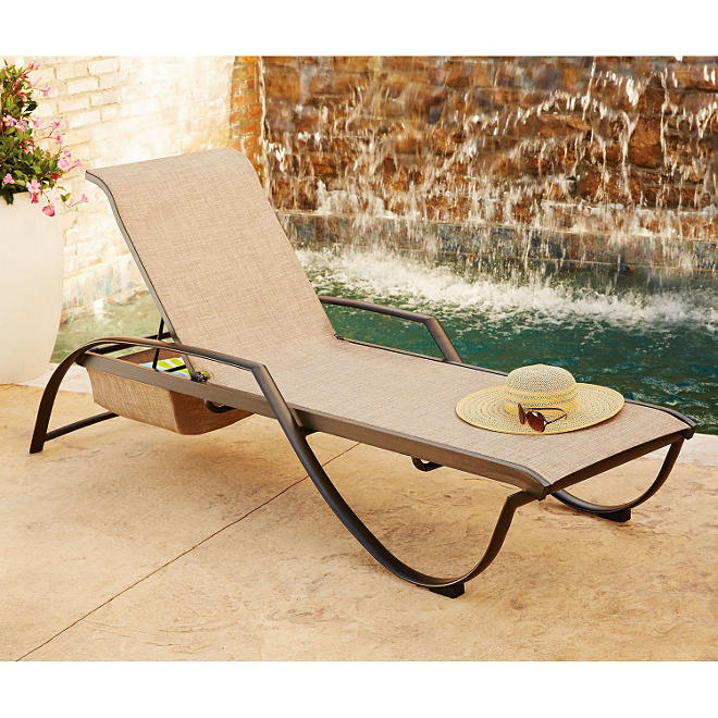 Member's Mark Sling Stacking Chaise Lounge 