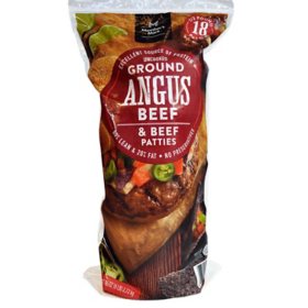 Member's Mark Ground Angus Beef Patties 1/3 lb., 18 ct.