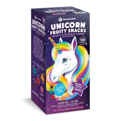 Member's Mark Unicorn Fruity Snacks (0.8 oz., 100 ct.) - Sam's Club