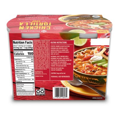 Members Mark Chicken Tortilla Soup 2 Pk Sam S Club