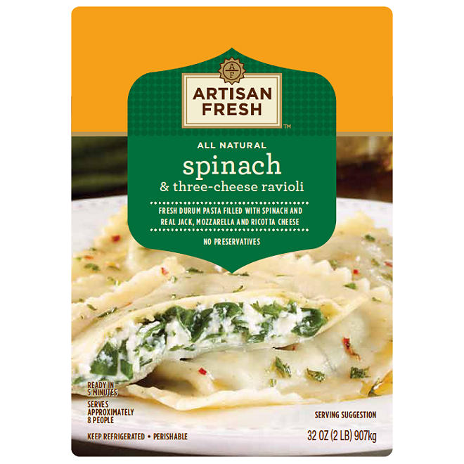 Member's Mark Spinach & Cheese Ravioli