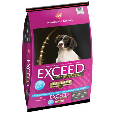 Member s Mark Exceed Lamb Rice Dog Food 44 lbs. Sam s Club