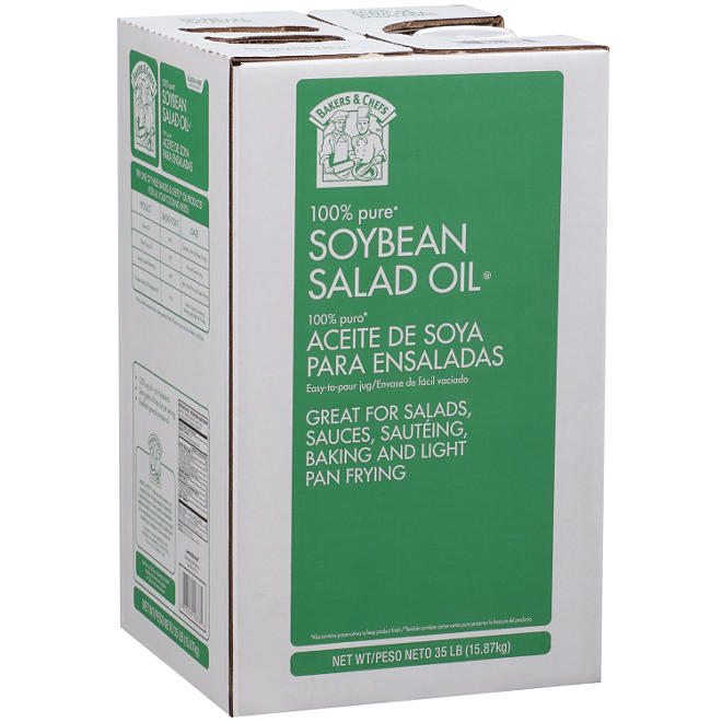Bakers & Chefs Soybean Salad Oil - 35 lbs.