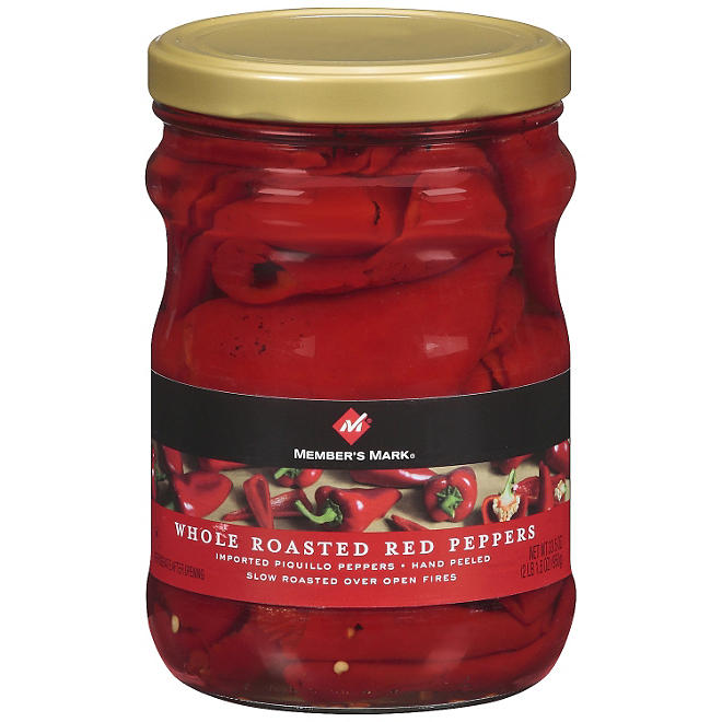 Member's Mark® Whole Roasted Red Peppers - 33.5 oz.
