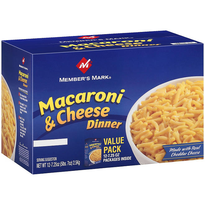 Member's Mark Macaroni & Cheese Dinner (12 pk.)