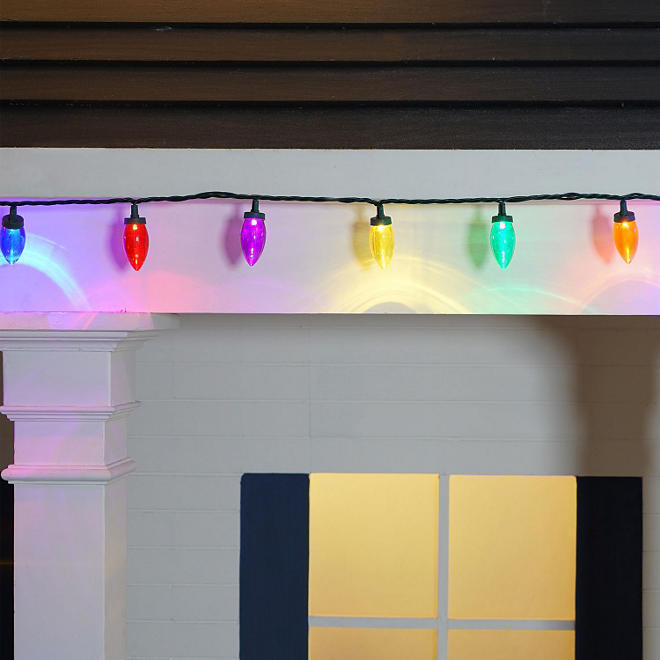 Member's Mark Ultra Bright LED C9 Lights, Multi-Colored (50 ct.)