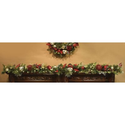 6 ft. Crystal Garland with 48 LED Lights - Sam's Club