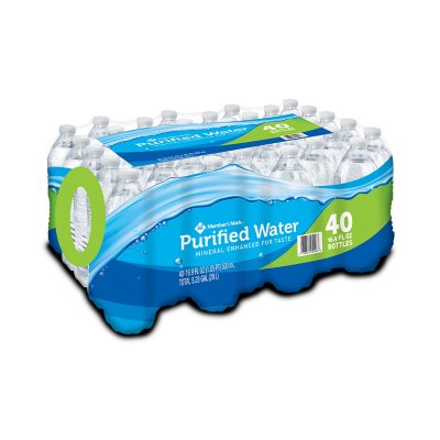 Member's Mark Purified Water (24 oz., 24 pk.) - Sam's Club