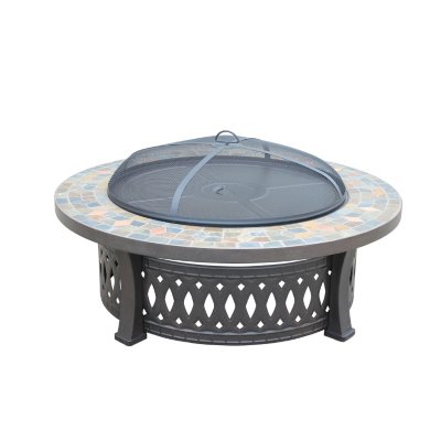 Round Slate Fire Pit Table 44 Sam S Club
