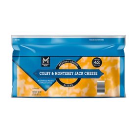 Member's Mark Sliced Colby Jack Cheese, 2 lbs.