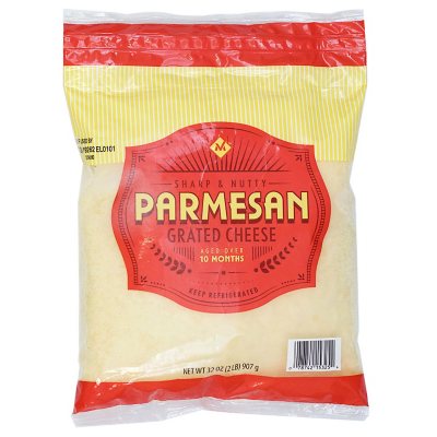 Kraft Grated Parmesan Cheese, 4.5 Pound (Pack of 4)