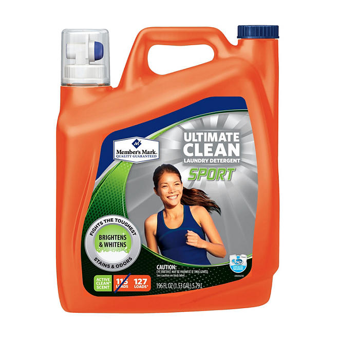 Member's Mark Ultimate Clean Sport Liquid Laundry Detergent (196 oz., 127 loads)