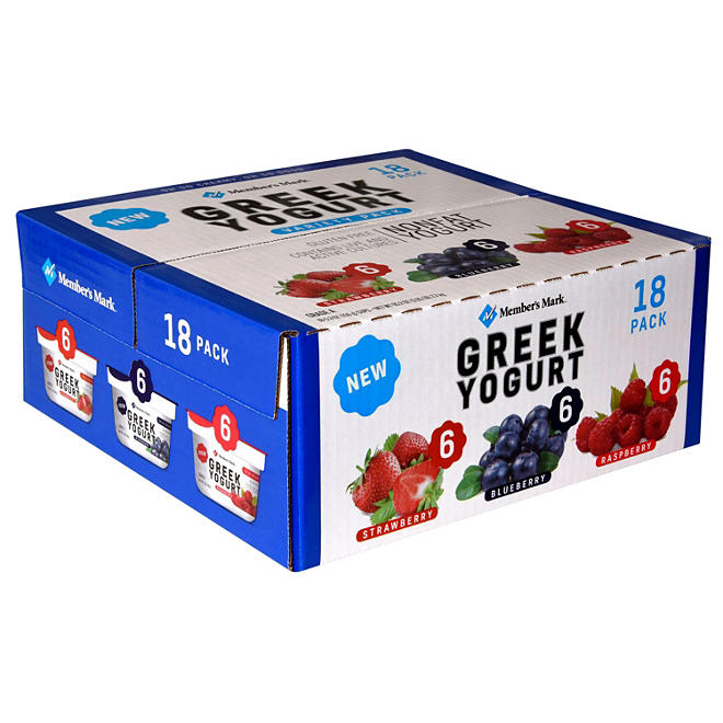 Member's Mark Greek Yogurt Variety Pack (18 ct.)