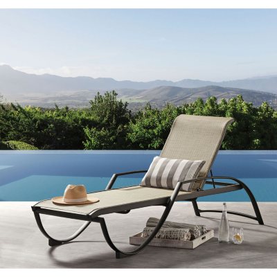 Aluminum Sling Chaise Lounge Sam s Club