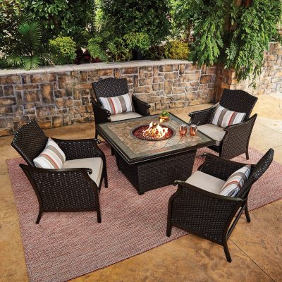 Member s Mark Agio Heritage Fire Chat Set Sam s Club