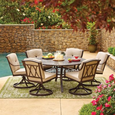 Patio table and chairs sam's club hot sale