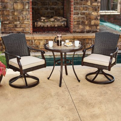 Member s Mark Agio Collection Heritage Bistro Set Sam s Club