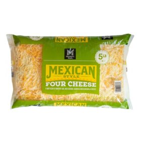 Member's Mark Mexican-Style Four-Cheese Fancy Shredded Cheese 5 lbs.