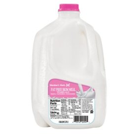 Member's Mark Fat Free Skim Milk, 1 gal.