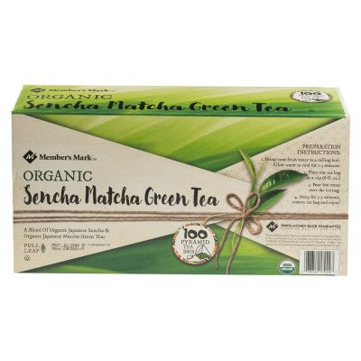 Member's Mark Organic Sencha Matcha Green Tea (100 ct.) - Sam's Club