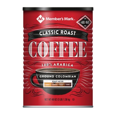 Member's Mark Classic Roast Ground Colombian Coffee (48 oz.) - Sam's Club