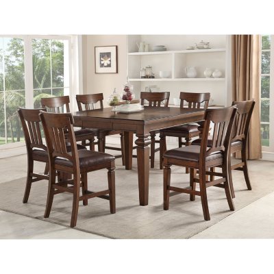 Member S Mark Carter 9 Piece Counter Height Dining Set Sam S Club