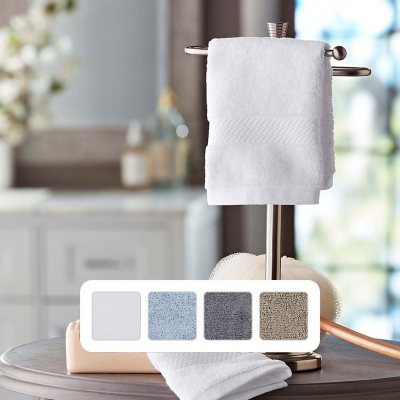 New Bath Towel Wash Cloth Collection 100 Cotton Bleach Friendly Lasting Color Towels Washcloths Home Garden Worldenergy Ae