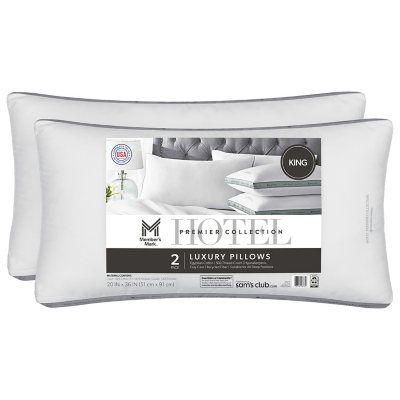 hotel premier collection king pillow by member's mark 2 pack 