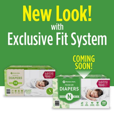 newborn diapers at sam's club