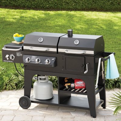 Member s Mark Gas Charcoal Hybrid Grill Sam s Club